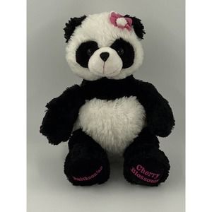 Smithsonian Cherry Blossoms Panda Bear Plush - Stuffed Animal Toy 8 Inch